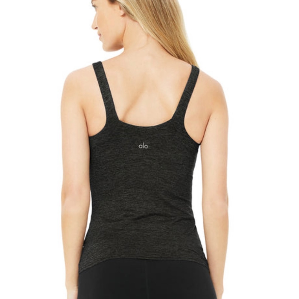 NWT - Alosoft complete tank- Heather Grey